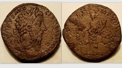MARCUS AURELIUS Sestertius, RIC 1154, Annona