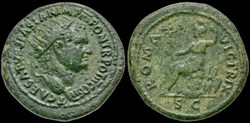 TITUS as Caesar AE Dupondius