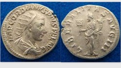 GORDIAN III Antoninianus, RIC 67, Liberalitas