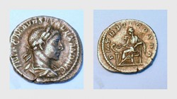 SEVERUS ALEXANDER Denarius, RIC 32, Salus
