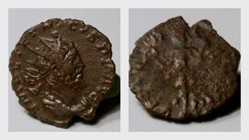 TETRICUS I Antoninianus RIC 141, Victory