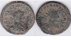 VABALATHUS Antoninianus RIC 381, Aurelian