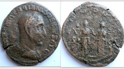 TRAJAN DECIUS Sestertius, RIC-IV_iii, 124, Pannoniae