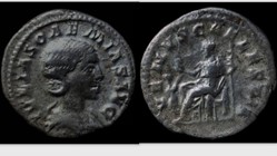 Julia Soaemias Denarius RIC 243, Venus