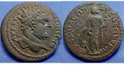 CARACALLA AE23 RG 234; WADD RG S546,234(1-3), Tyche