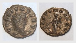 GALLIENUS Antoninianus, RIC 572k, Fortuna