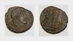 CONSTANTINE I AE4, RIC 108, One Standard