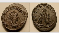 SALONINUS Antoninianus RIC V 36 var, Spes