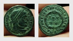 CONSTANTINE I AE3 Follis, RIC VII 233, VOTA