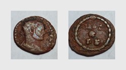 CONSTANTIUS I CHLORUS, AE Fraction RIC VI 35a, Vota