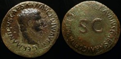 GERMANICUS AE As