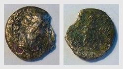 JULIA DOMNA Denarius RIC 608,  Genius