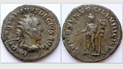 TRAJAN DECIUS Antoninianus, RIC-IV_iii, 16c, Genius