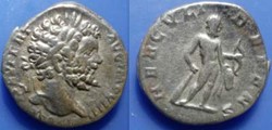 SEPTIMIUS SEVERUS Denarius RIC 97, Hercules