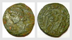 CONSTANS AE Centenionalis RIC VIII 72, FELTEMP REPARATIO