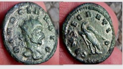 CLAUDIUS II (Gothicus) Antoninianus RIC 266, Eagle