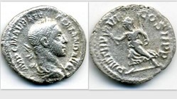 SEVERUS ALEXANDER Denarius, RIC 67, Pax