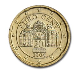 2004 - 20 cents - Autriche