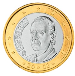 2002 - 1 euro - Espagne