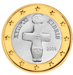 2008- 1 euro - Chypre