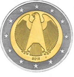 2016 - 2 euros J- Allemagne