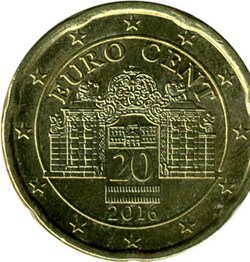 2016 - 20 cents - Autriche