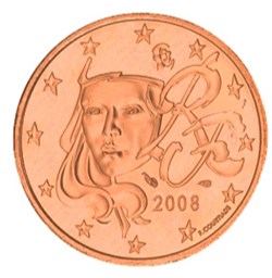 2008 - 5 cent - France