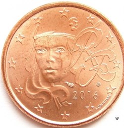 2016- 5 cent - France