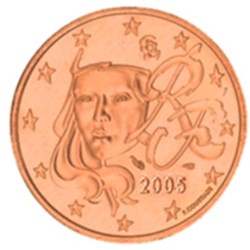 2005 - 1 cent - France