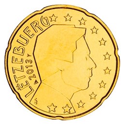 2013 - 20 cents - Luxembourg