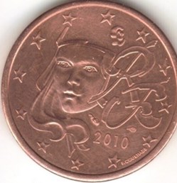 2010- 5 cent - France