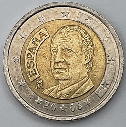 2008 - 2 euros - Espagne