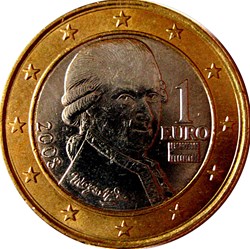 2008 - 1 euro - Autriche