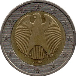2002 - 2 euros A - Allemagne