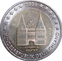 2006 - 2 euros D - Commémorative Schleswig-Holstein
