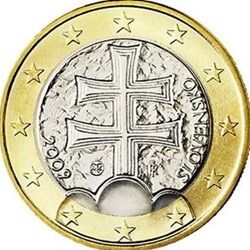 2009 - 1 euro - Slovaquie