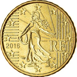 2016 - 10 cent - France