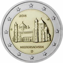 2014 - 2 euros D - Allemagne - commémorative Basse-Saxe