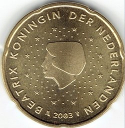 2003 - 20 cents - Pays-Bas