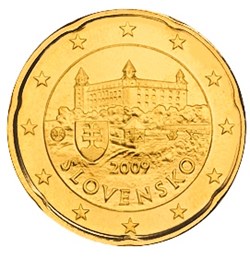 2009 - 20 cents - Slovaquie