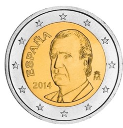 2014 - 2 euros - Espagne