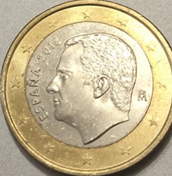 2018 - 1 euro - Espagne