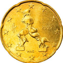 2005 - 20 cents - Italie