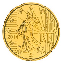 2014 - 20 cent - France