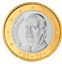 2009 - 1 euro - Espagne