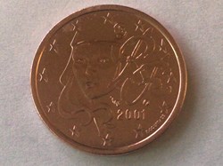 2001 - 5 cent - France
