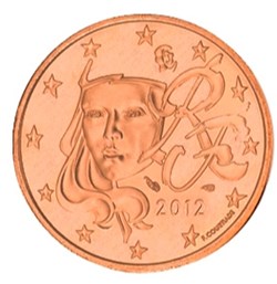 2012- 5 cent - France