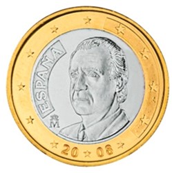 2008 - 1 euro - Espagne