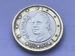 2001 - 1 euro - Espagne