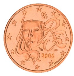 2006 - 5 cent - France (exces métal)